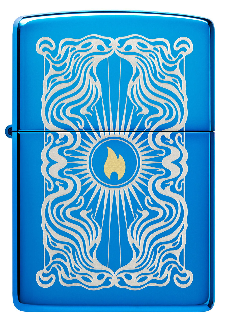 fancy flame design