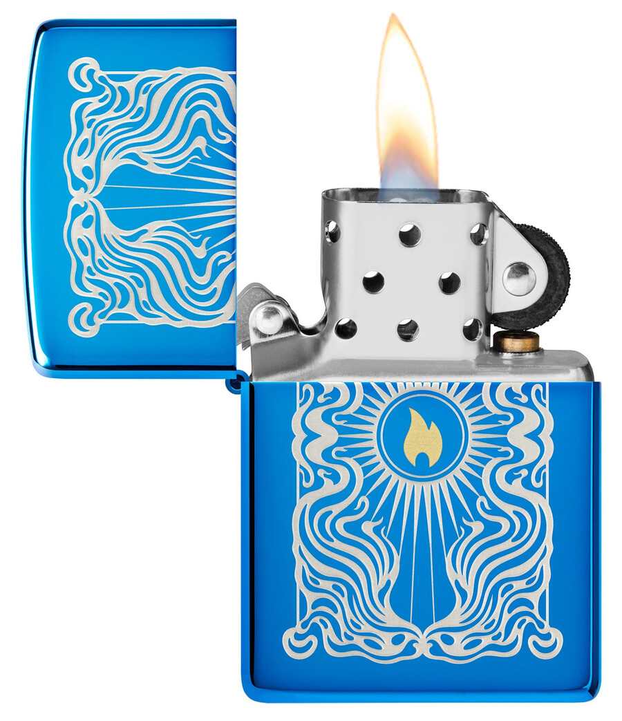 fancy flame design