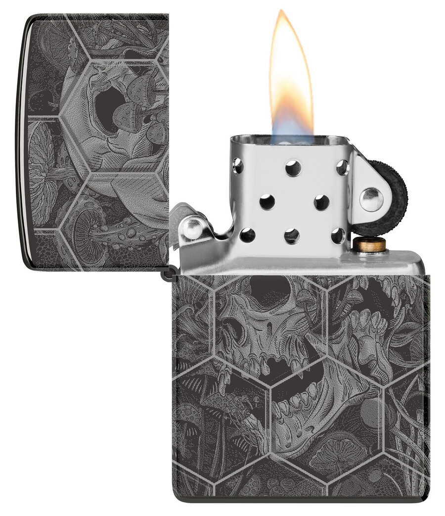 mushroom skulls design