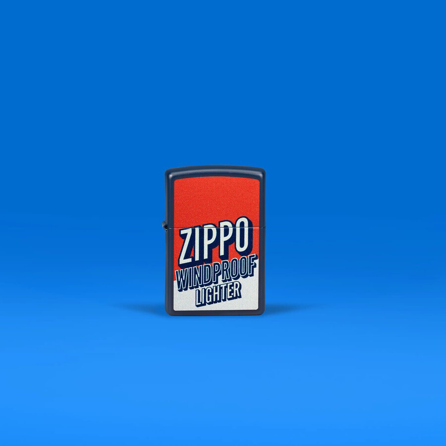 color block zippo design