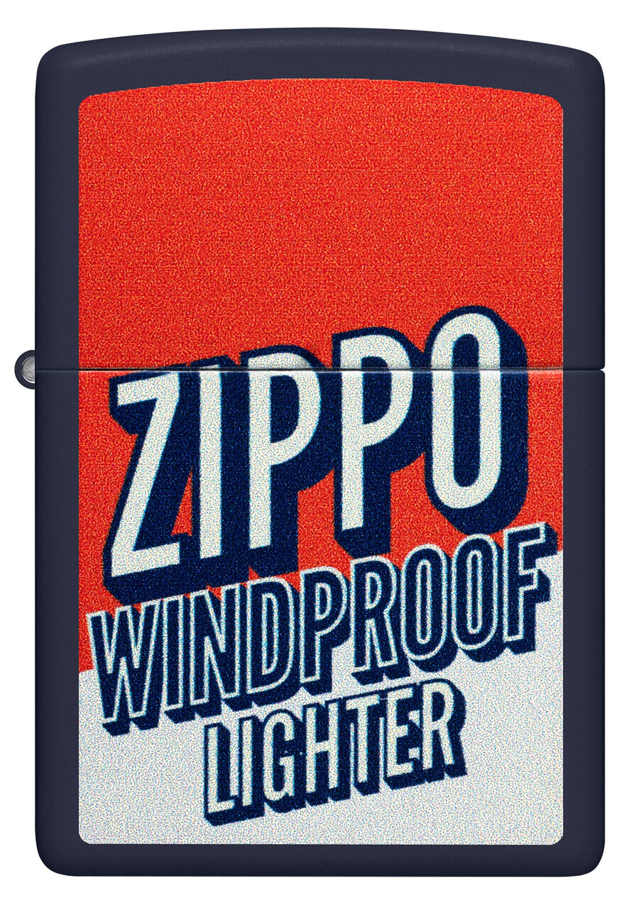 color block zippo design