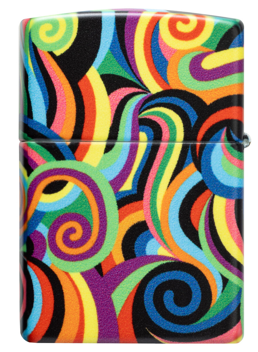 rietveld glowing swirls design