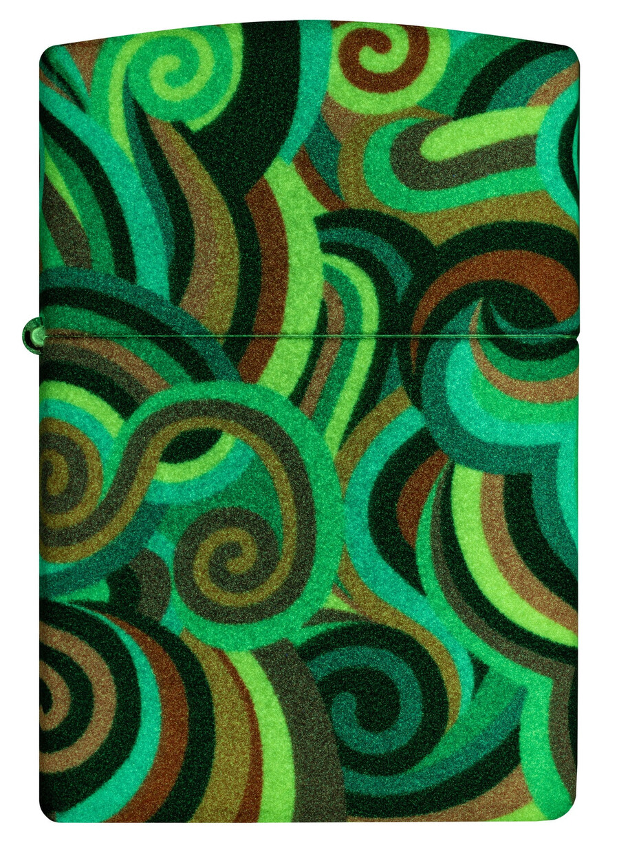 rietveld glowing swirls design