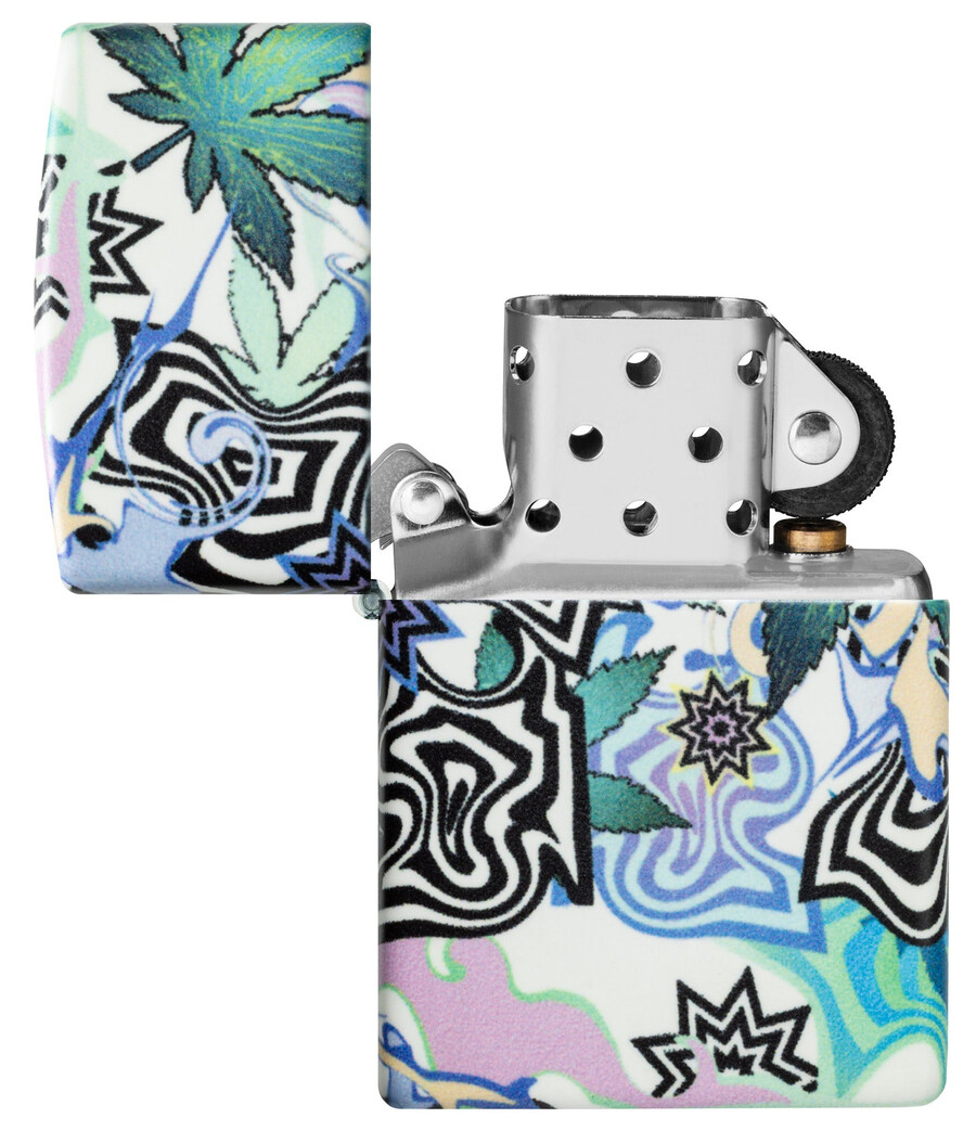 abstract cannabis design