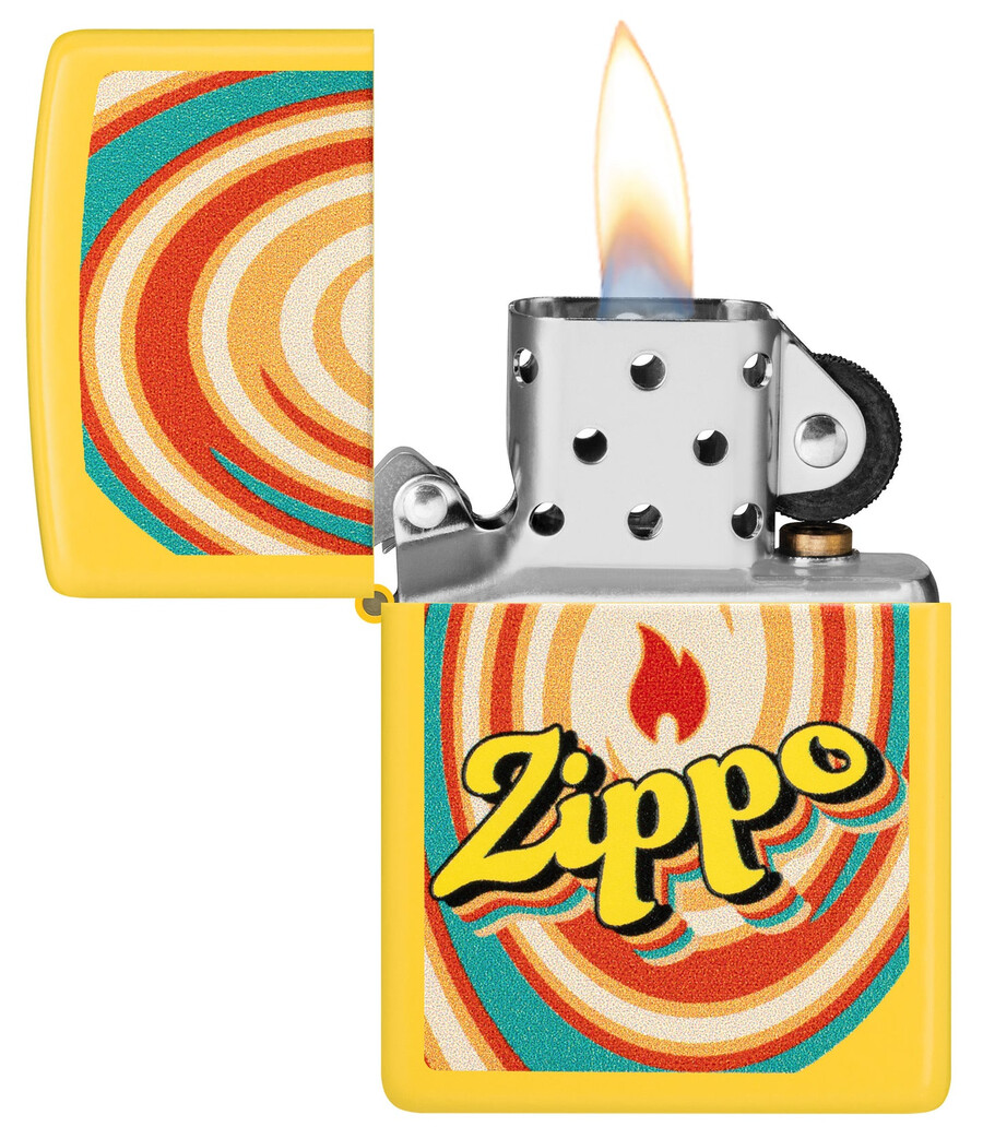 zippo swirls design