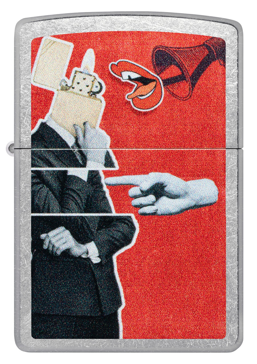 zippo collage design