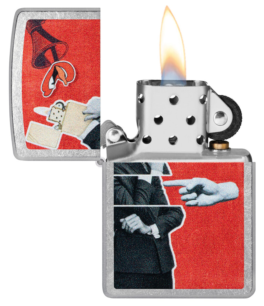 zippo collage design