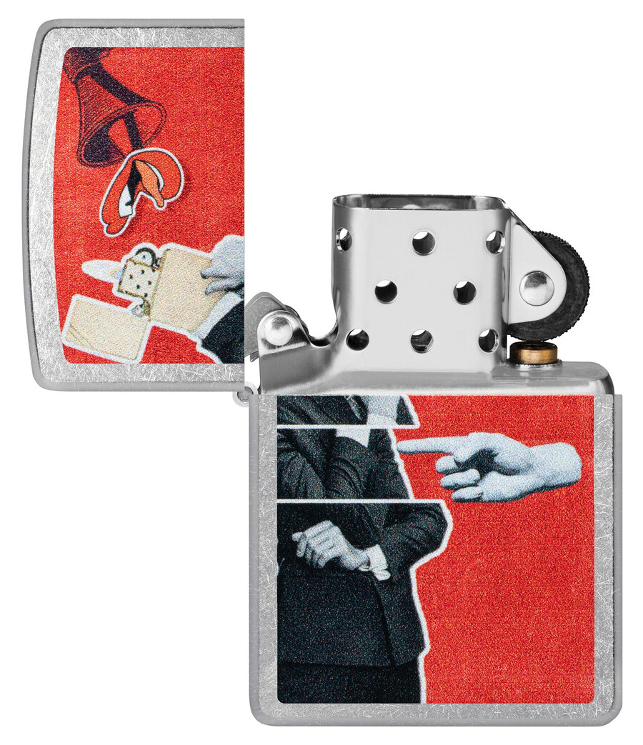 zippo collage design