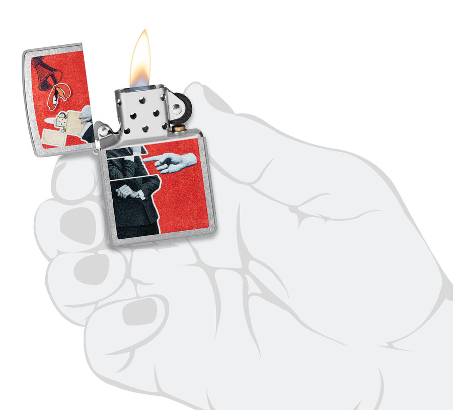 zippo collage design