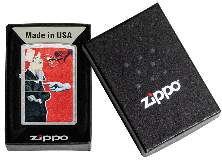 zippo collage design
