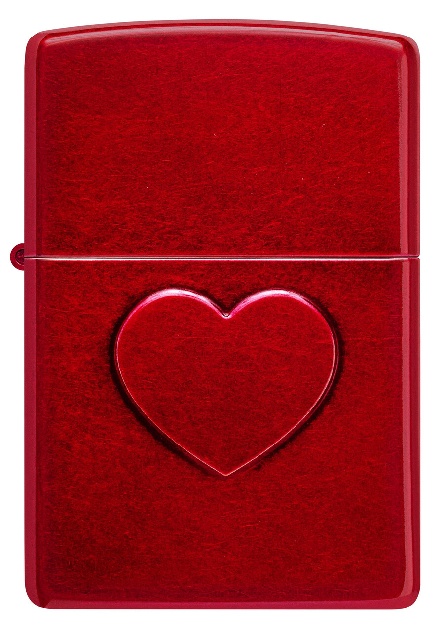 stamped heart design