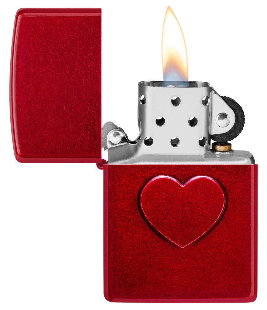 stamped heart design
