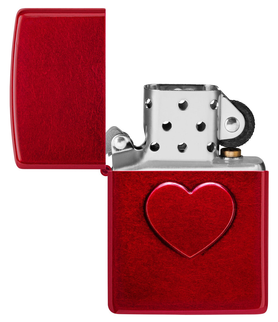 stamped heart design
