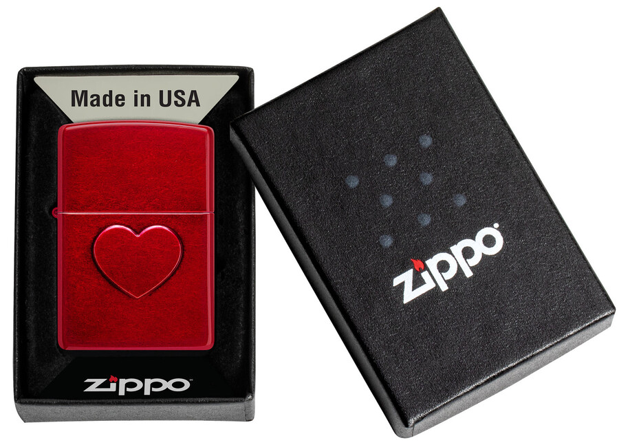 stamped heart design