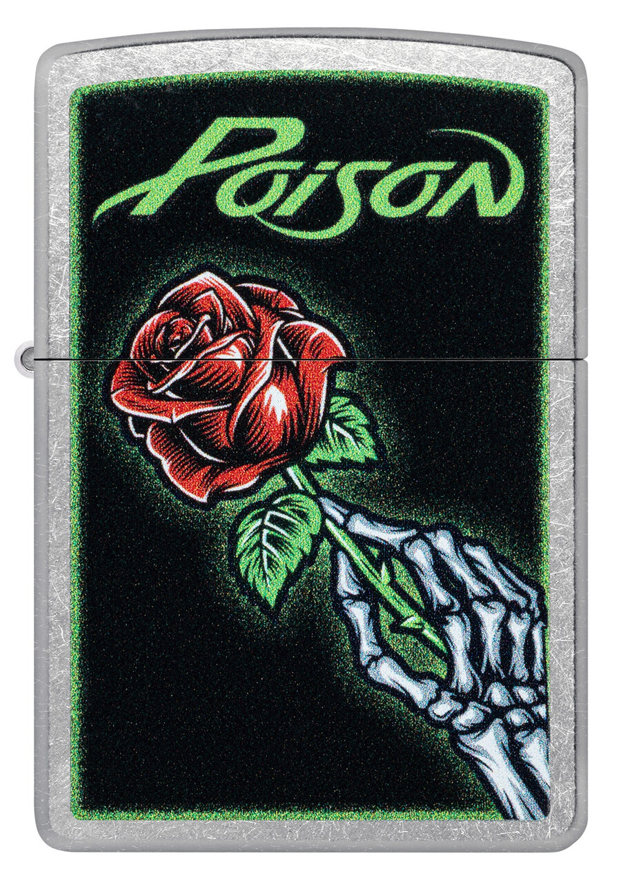 poison rose design