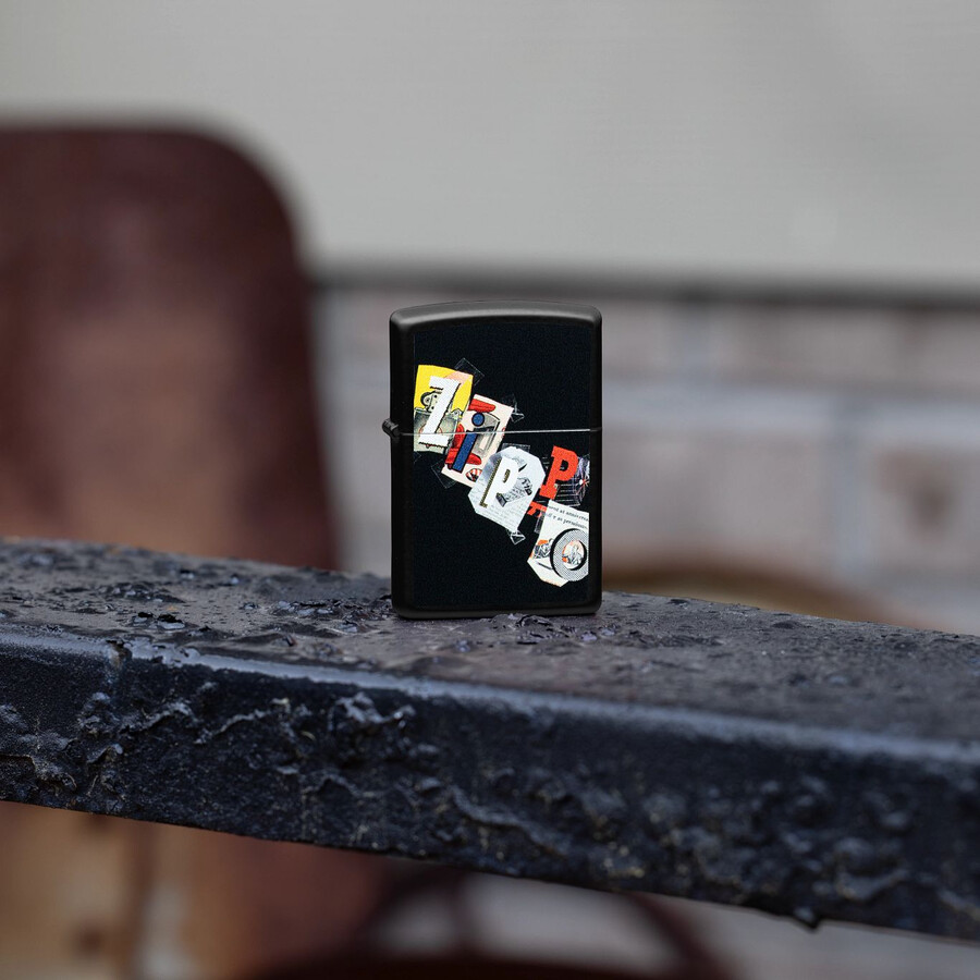 cut and paste zippo design