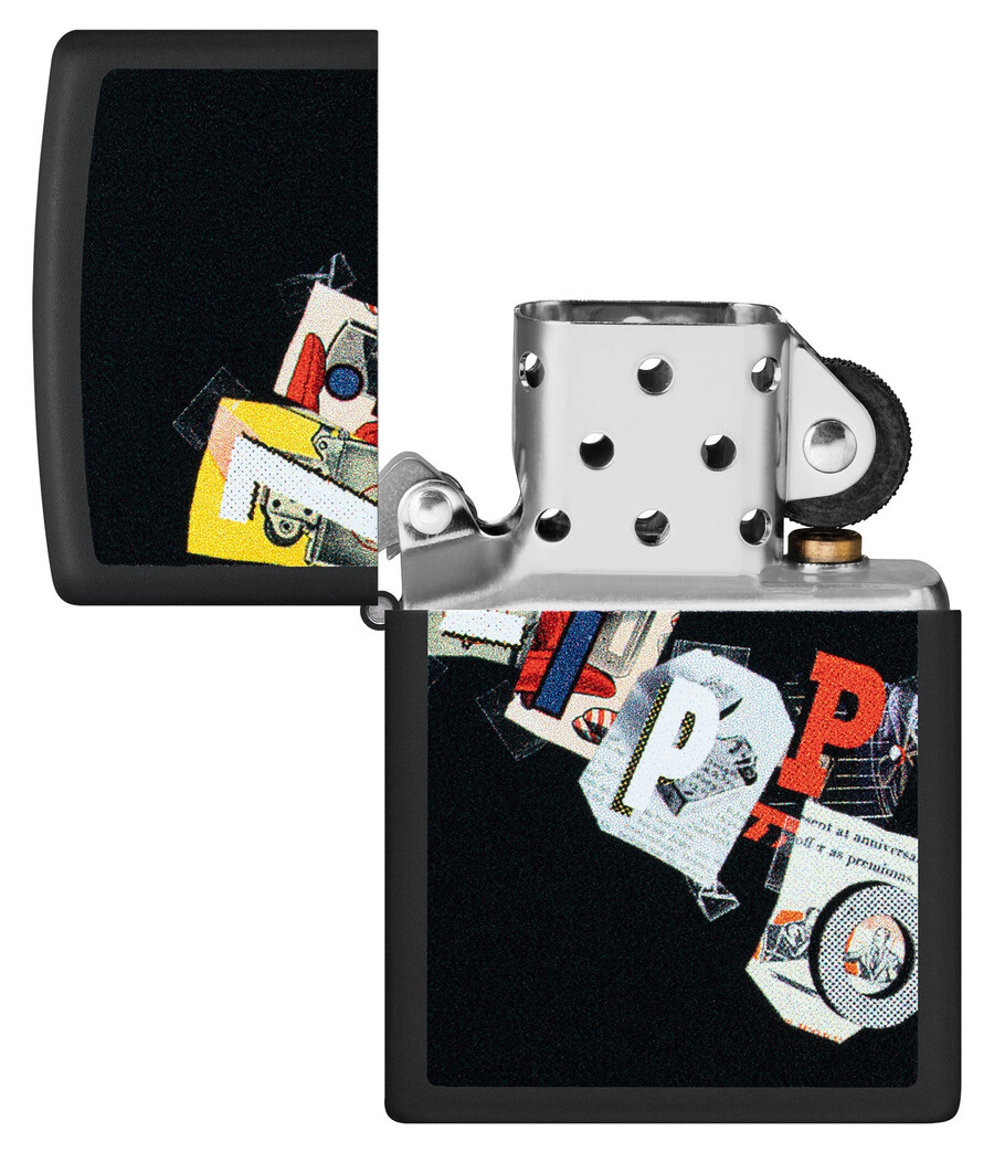cut and paste zippo design