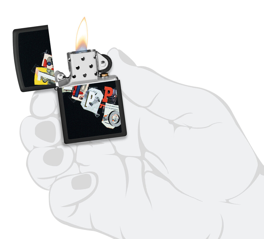 cut and paste zippo design