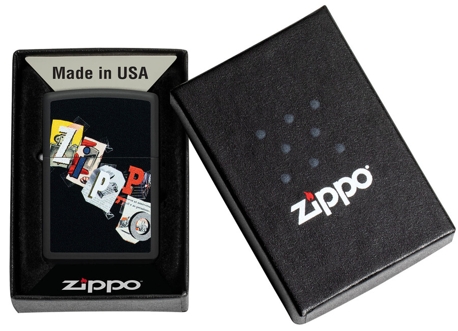 cut and paste zippo design