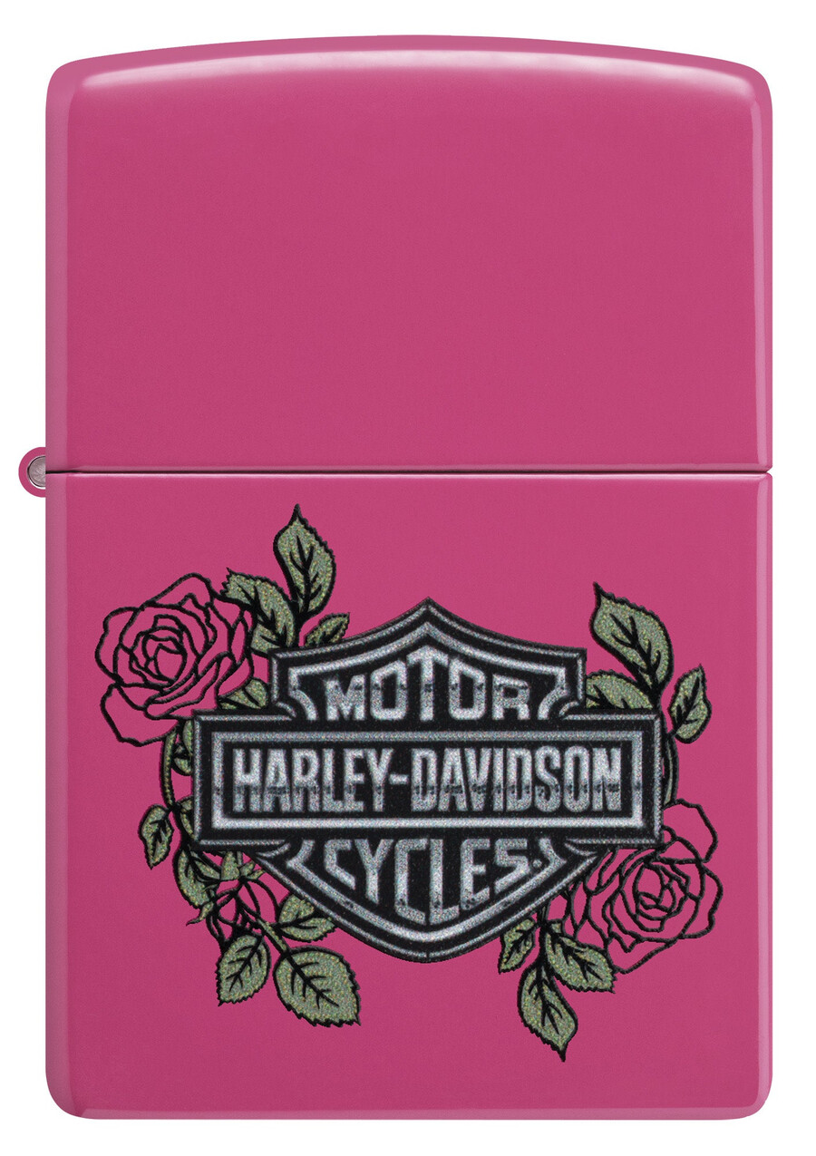 harley-davidson roses design