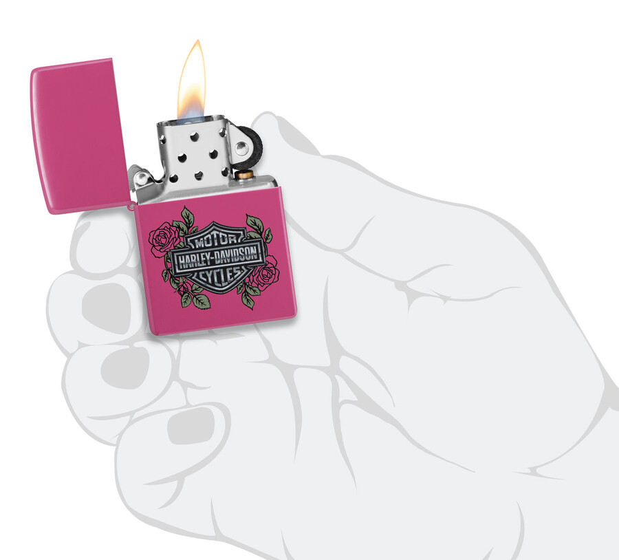 harley-davidson roses design