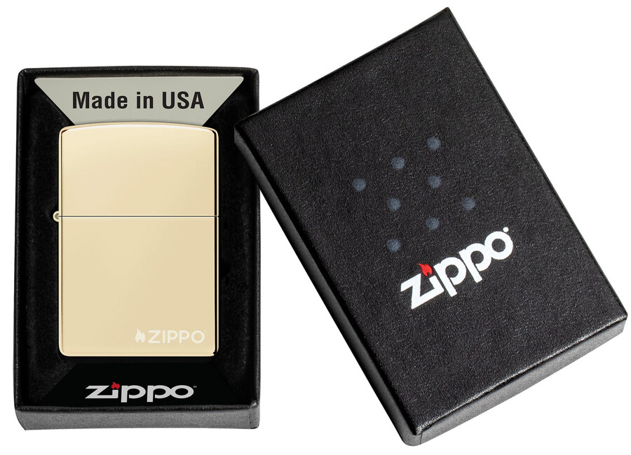 classic champagne zippo logo