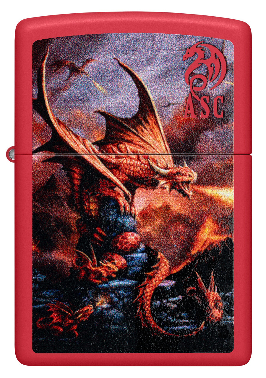 anne stokes fire dragon design