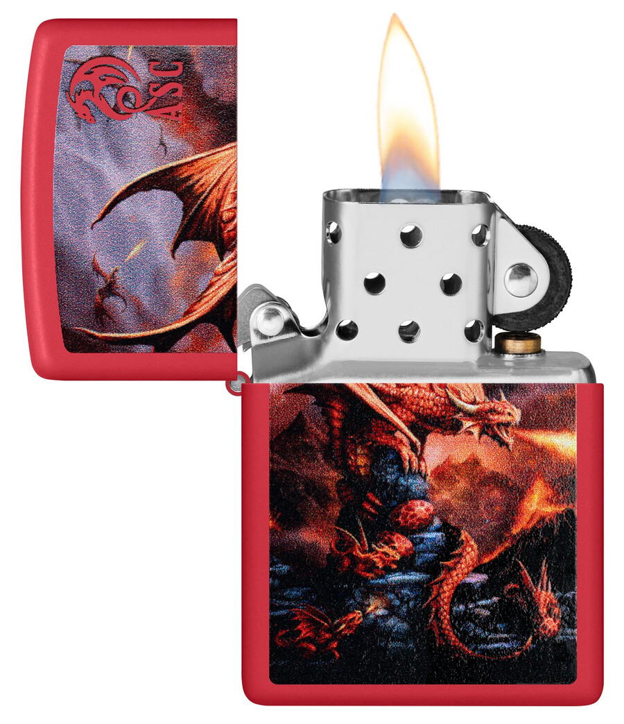 anne stokes fire dragon design