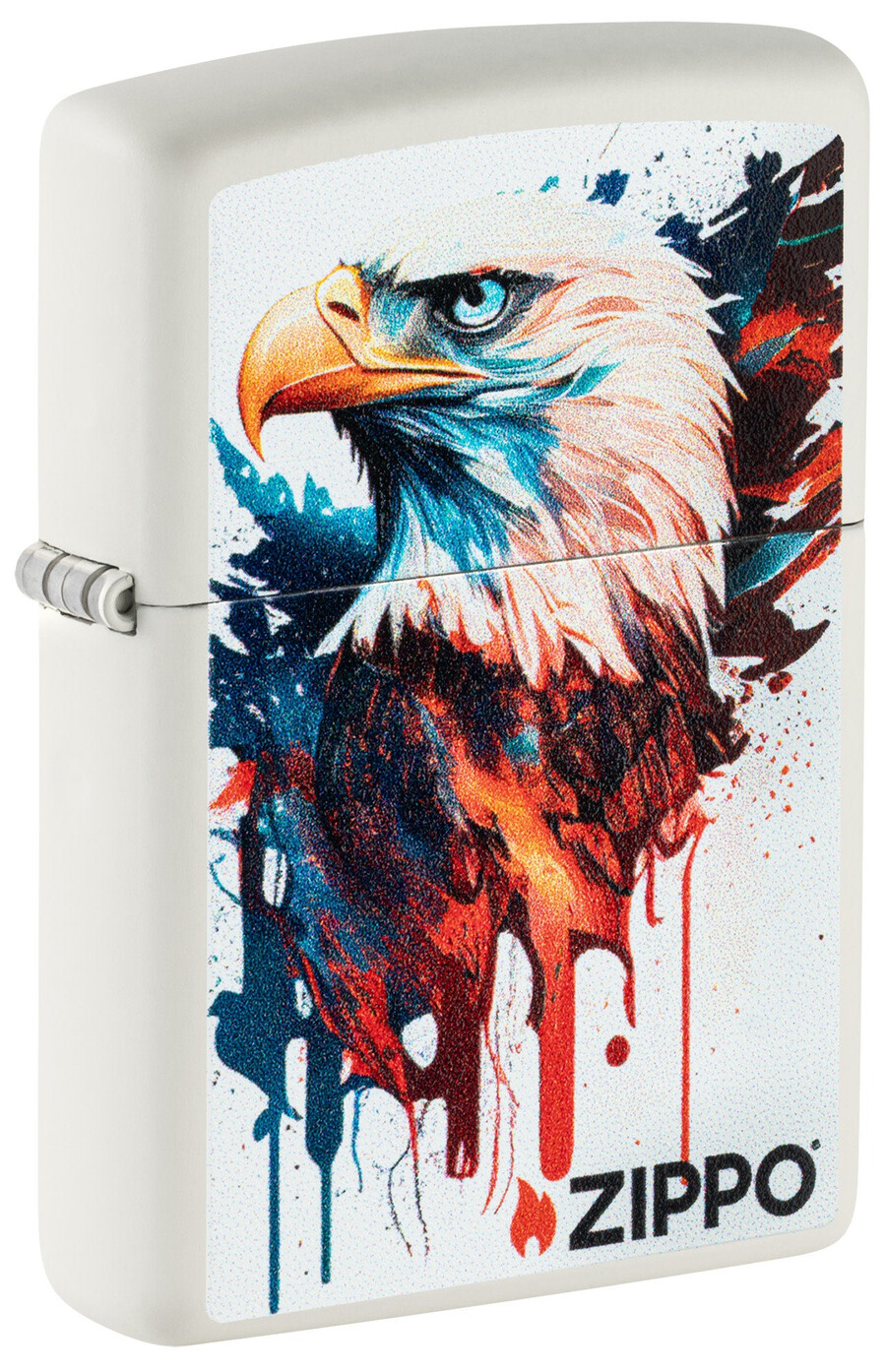 painted eagle design