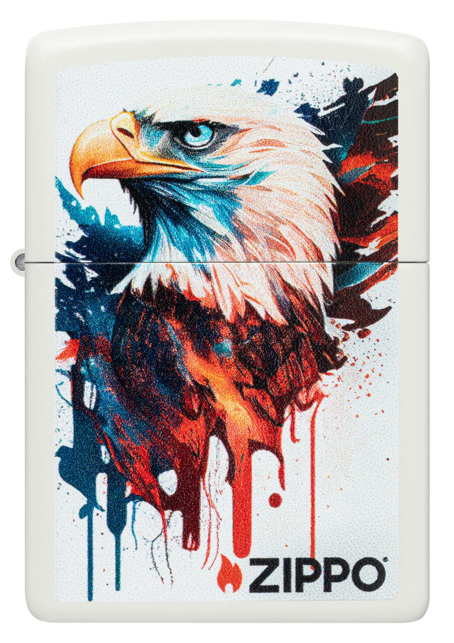 painted eagle design