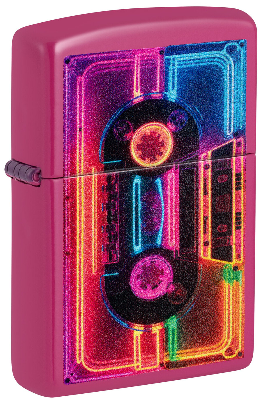 neon cassette design