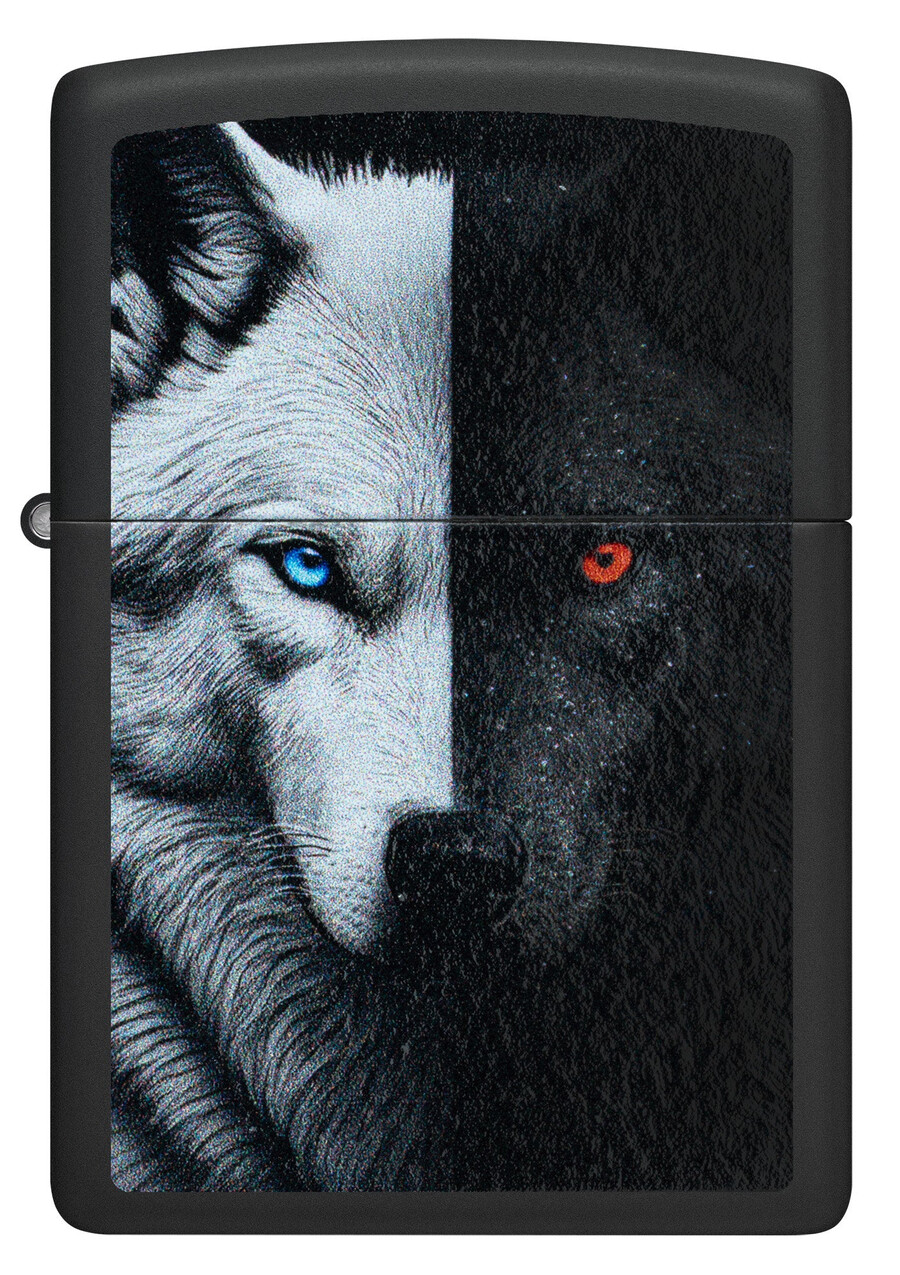 two wolves design