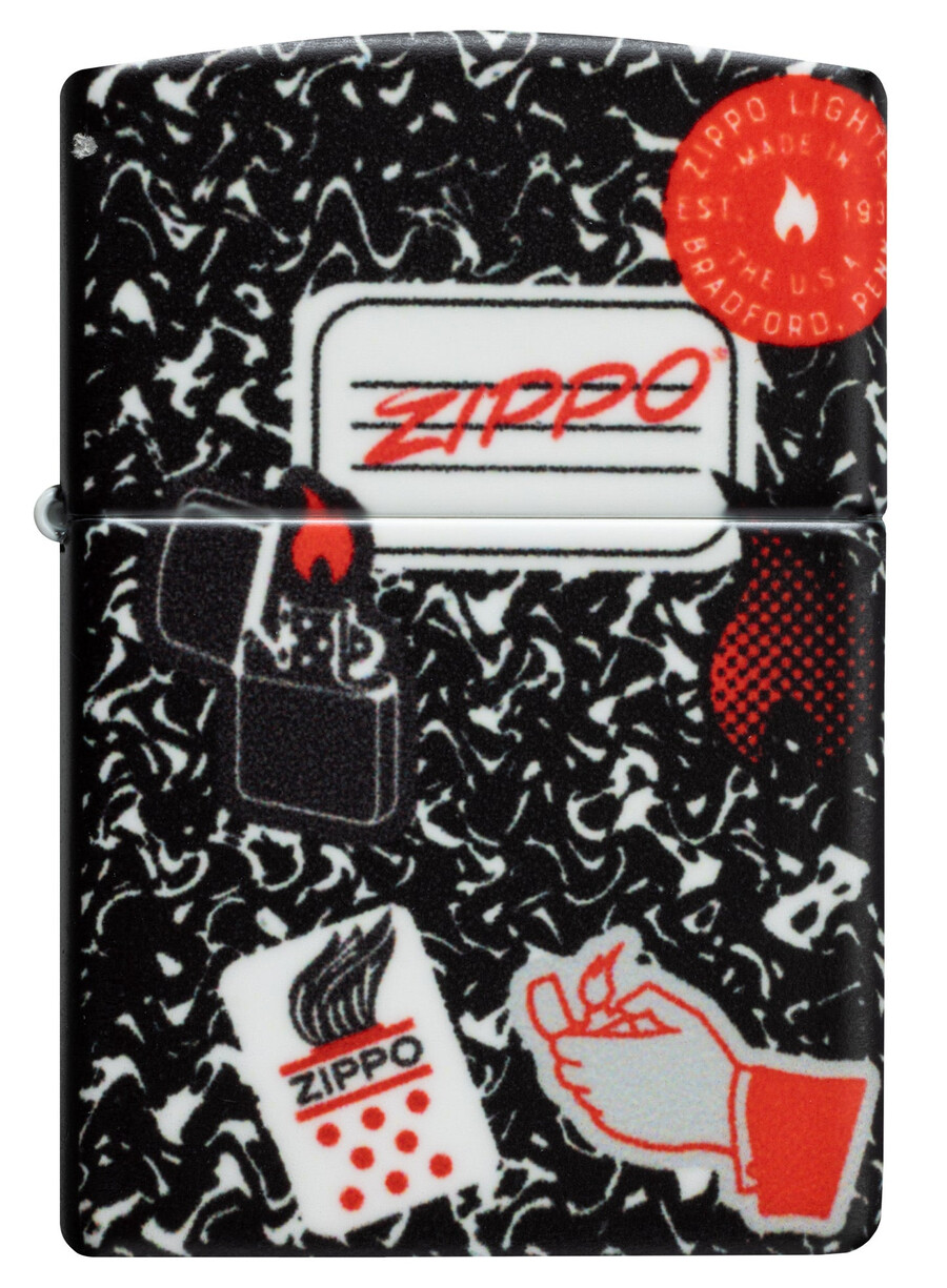 zippo notebook design