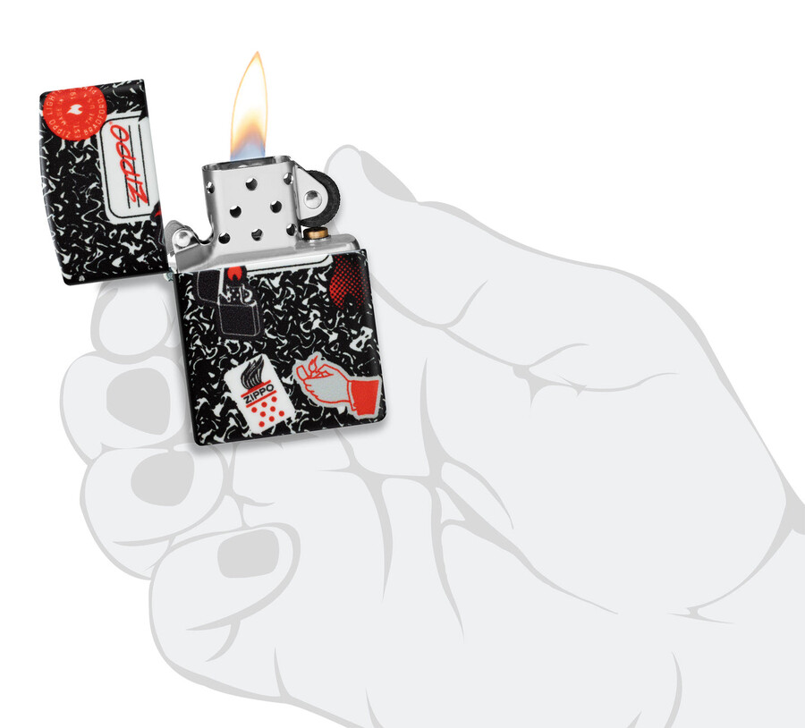 zippo notebook design