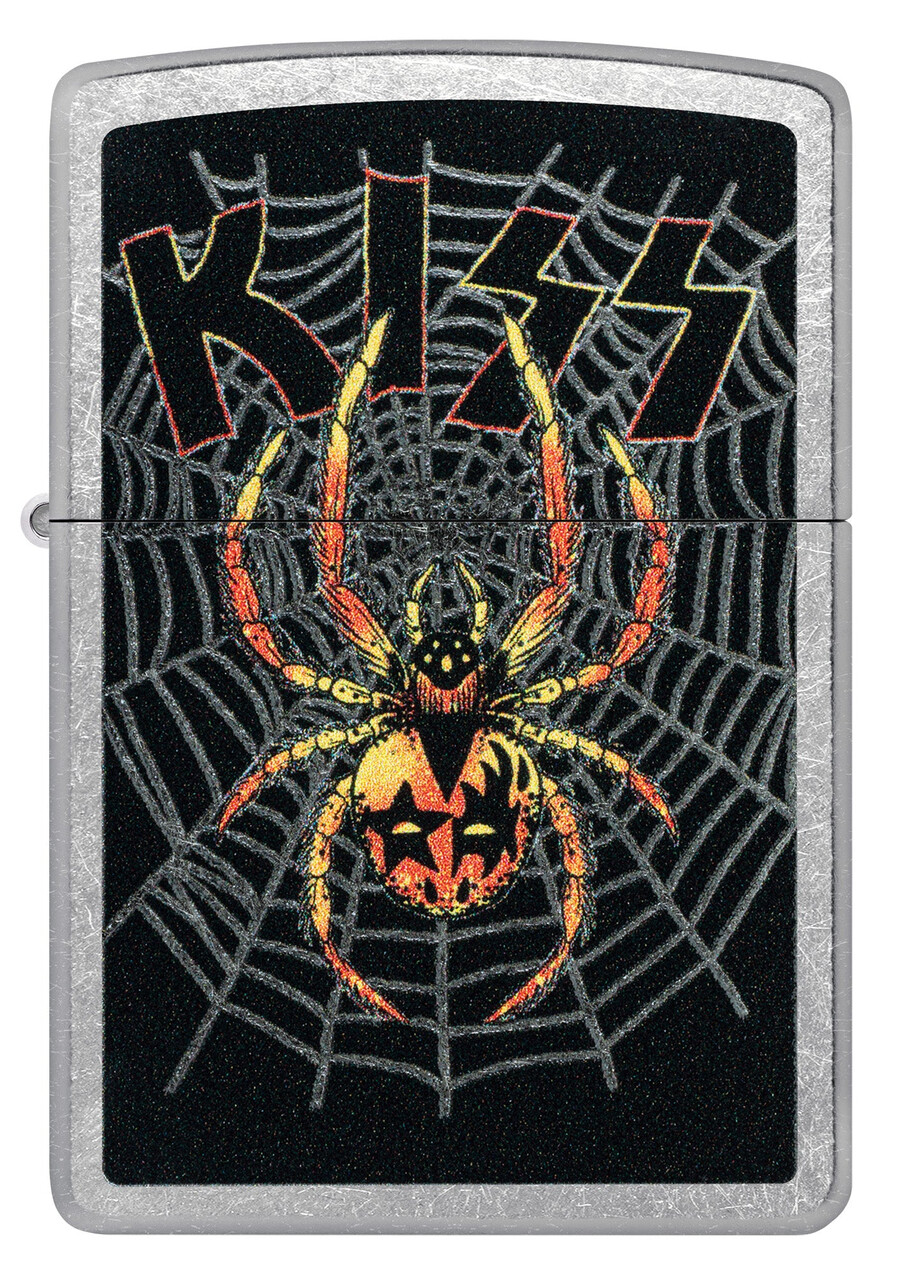 kiss face paint spider design