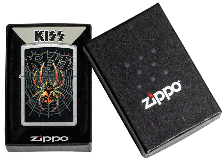 kiss face paint spider design