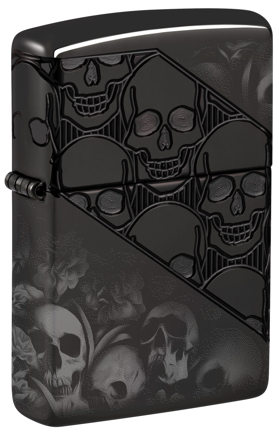 skull collage design