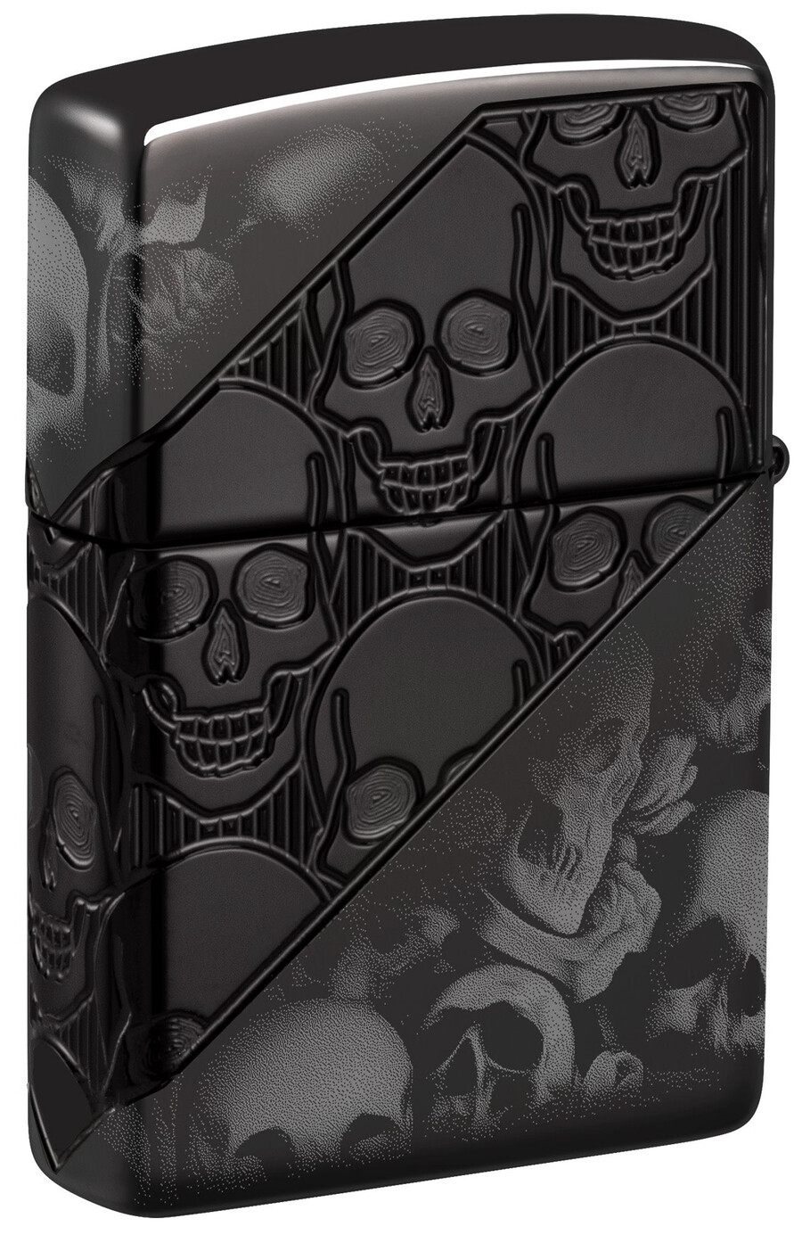skull collage design