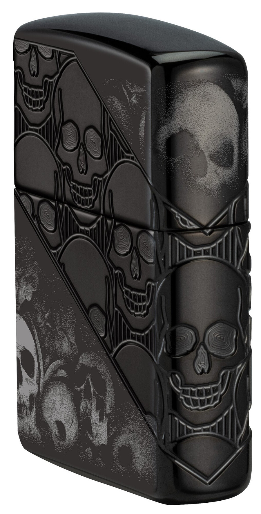 skull collage design