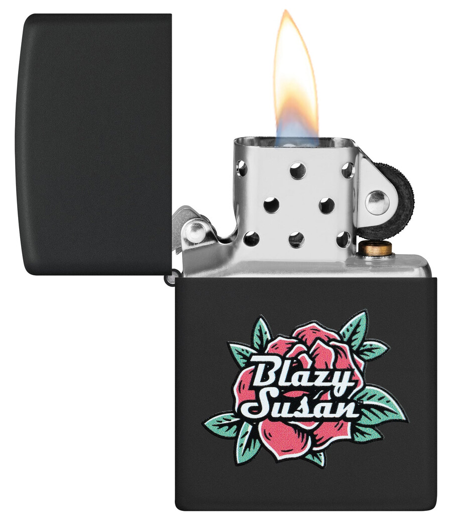 blazy susan rose design