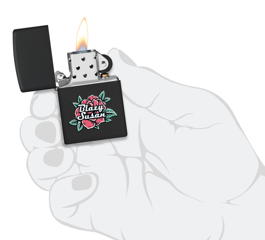 blazy susan rose design