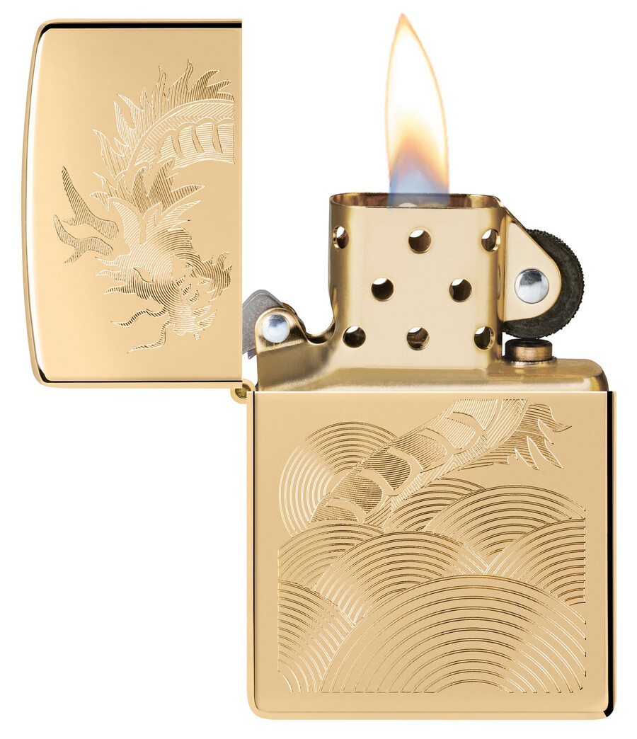 golden dragon design