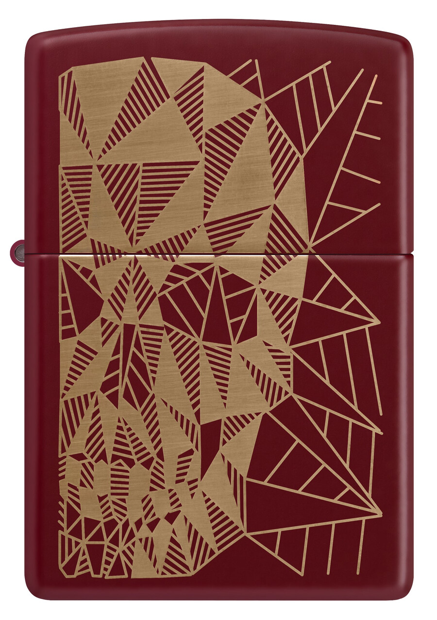 geometric skull design