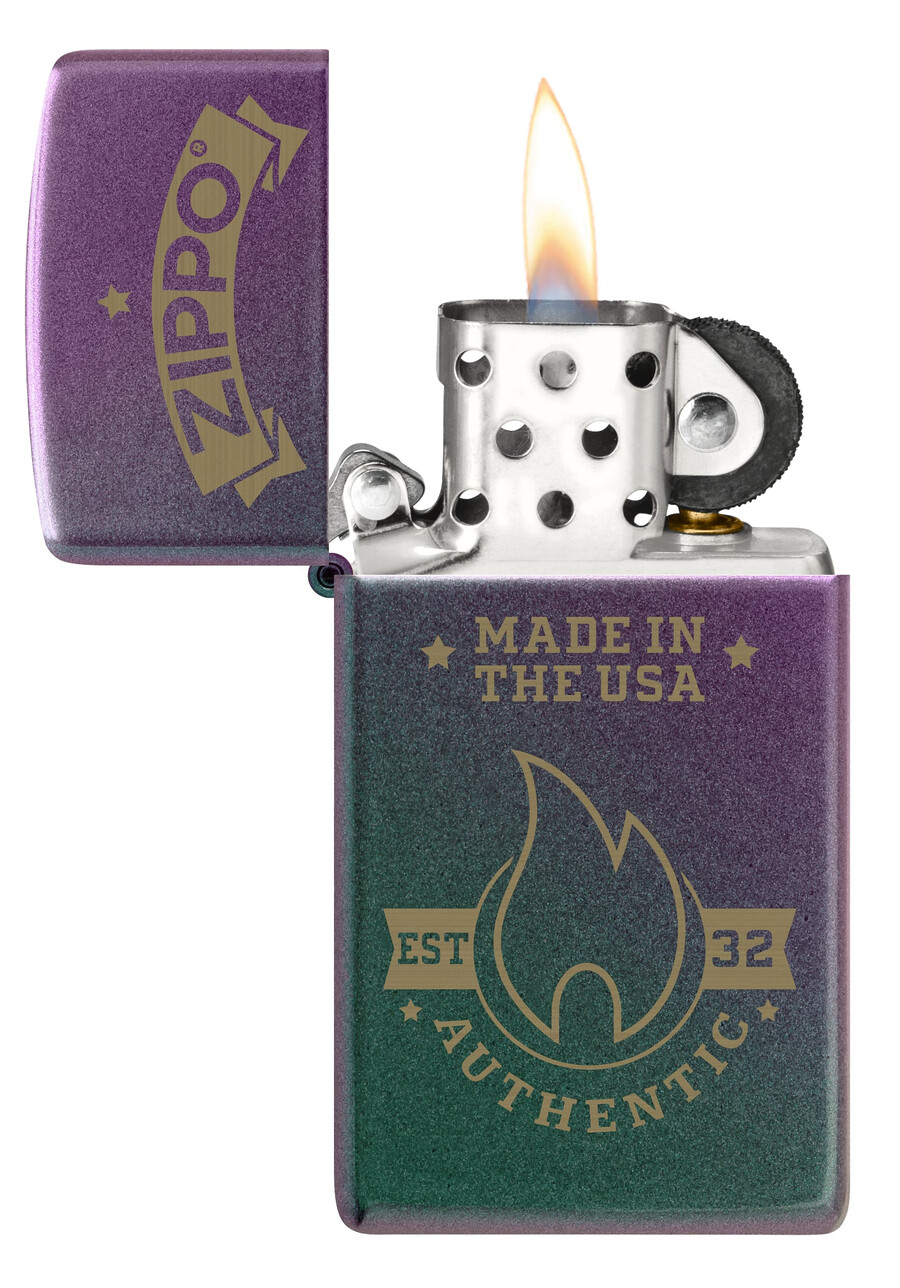 authentic zippo design