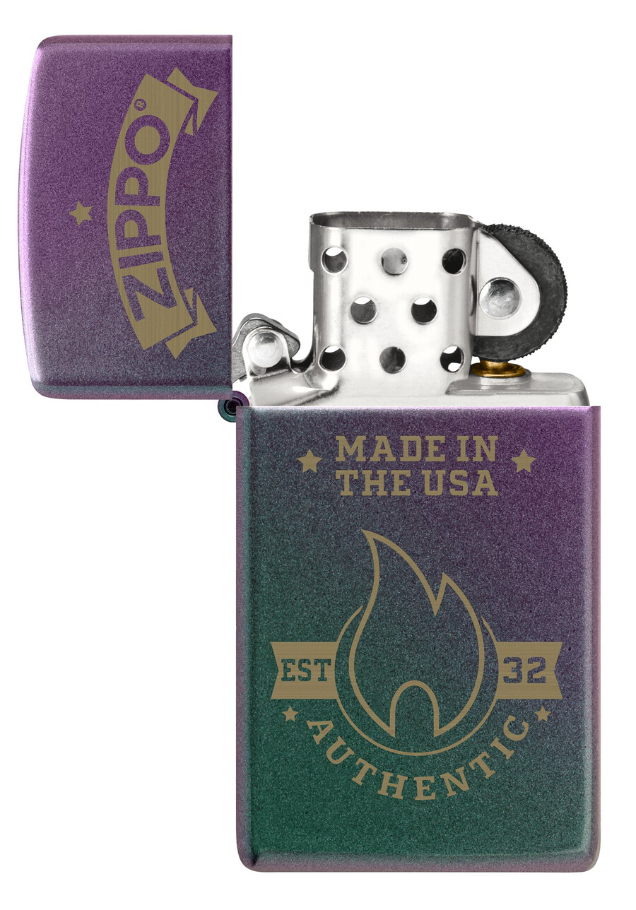 authentic zippo design