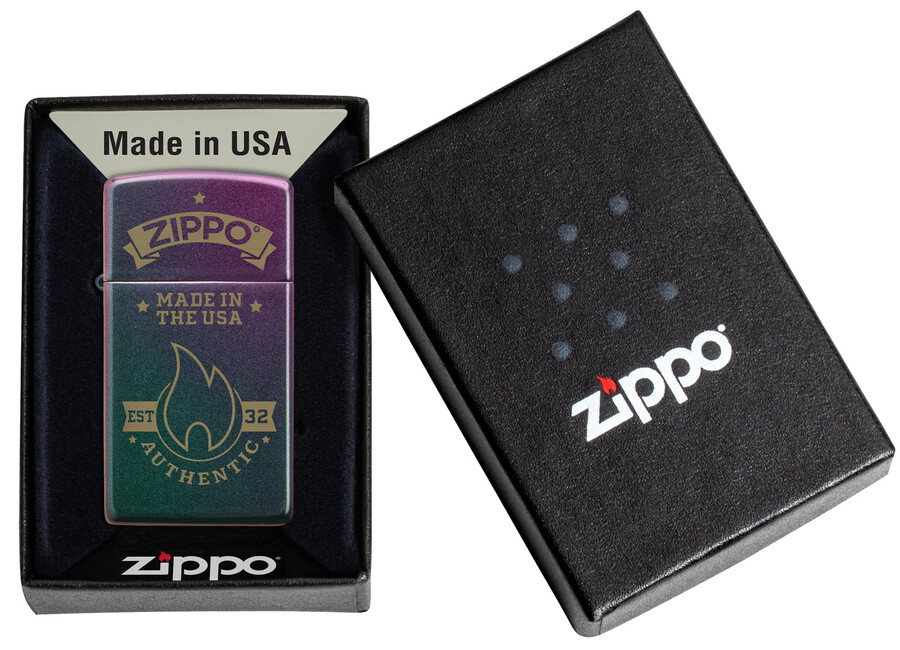 authentic zippo design