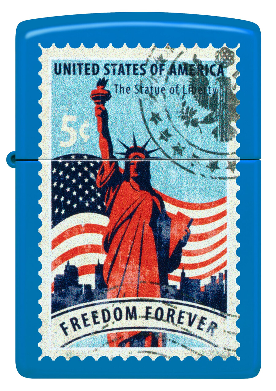 stamp of liberty design