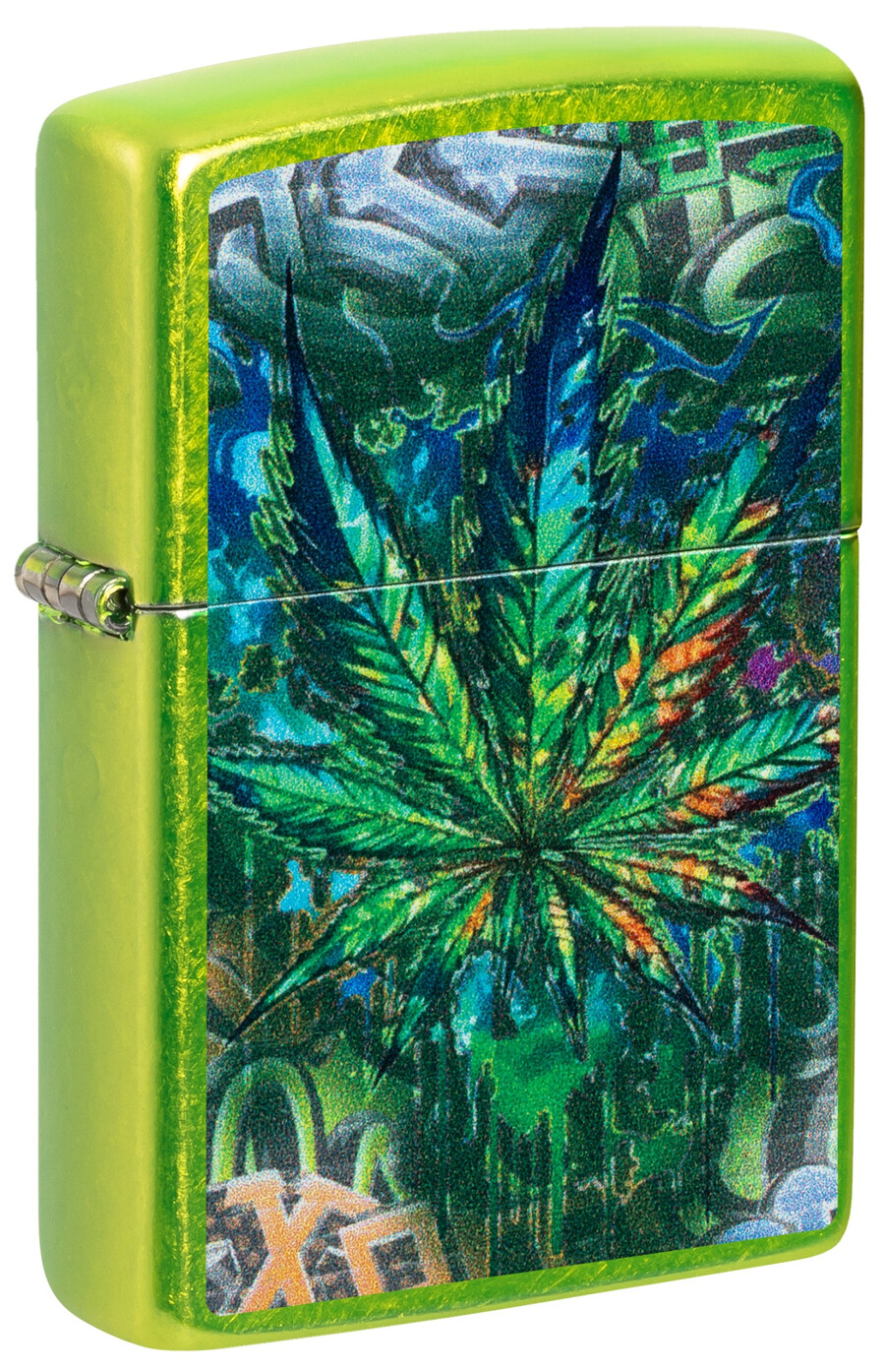 graffiti leaf design