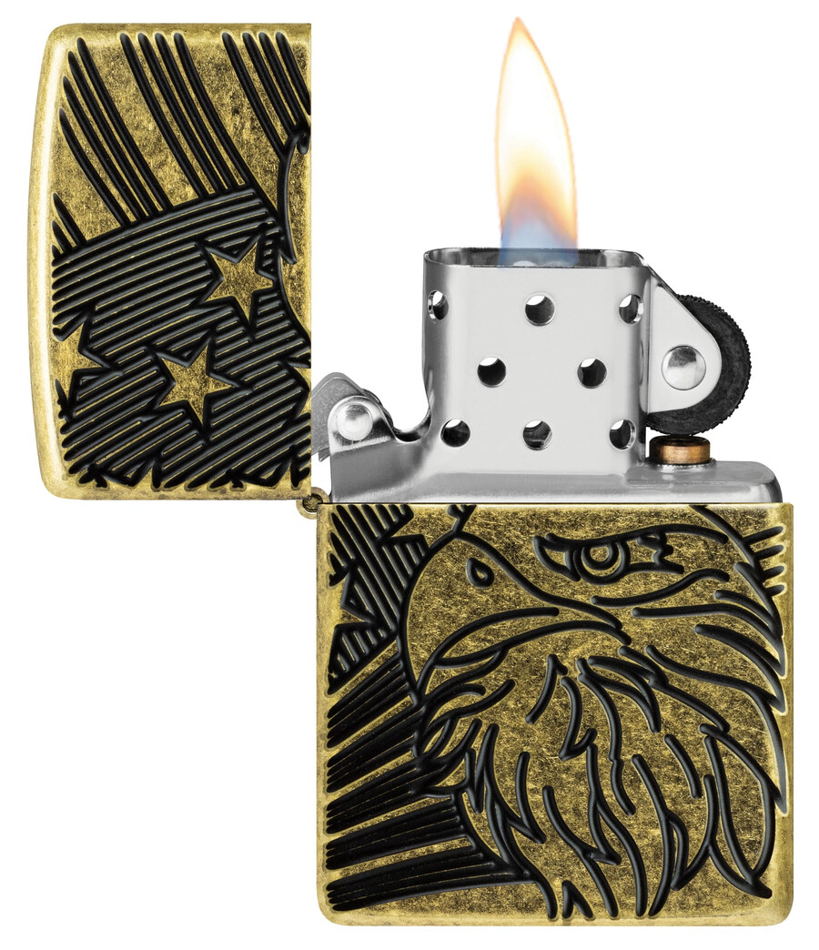 eagle and flag design