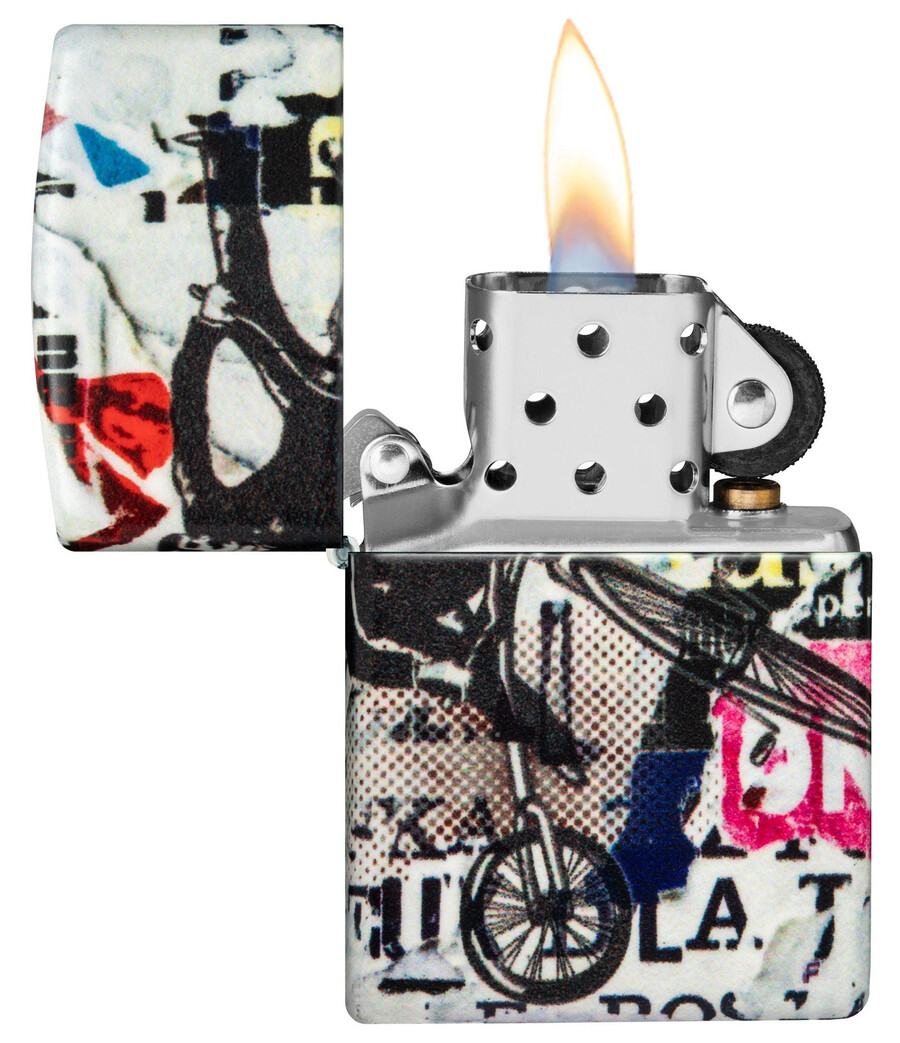 zippo pop art design